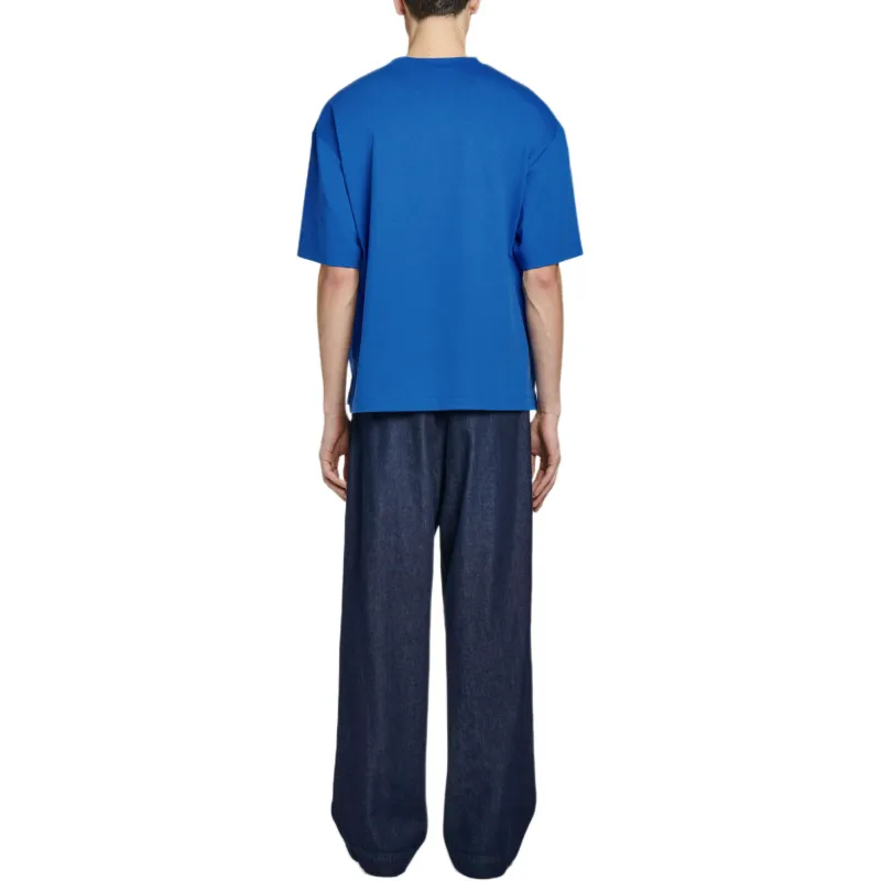 COS T Shirts Unisex Cobalt Blue-3