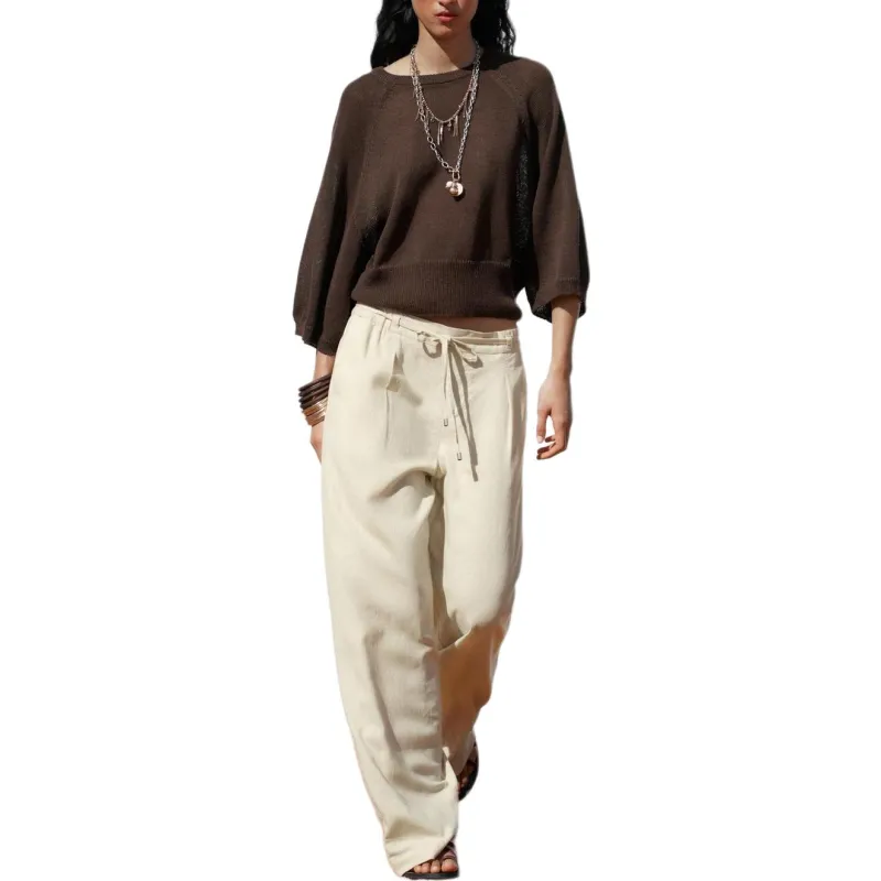 ZARA Casual Pants Women's Sand-2