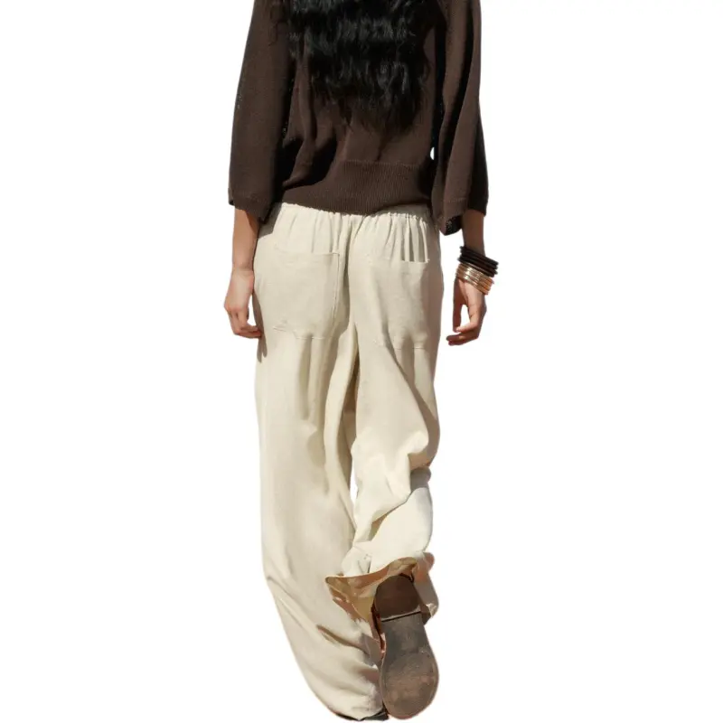 ZARA Casual Pants Women's Sand-3