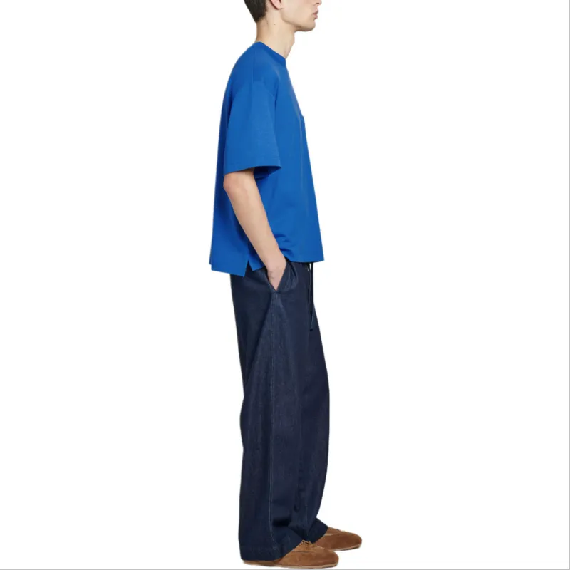 COS T Shirts Unisex Cobalt Blue-2