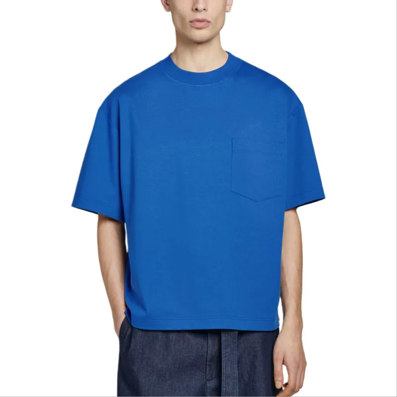 COS T Shirts Unisex Cobalt Blue-1