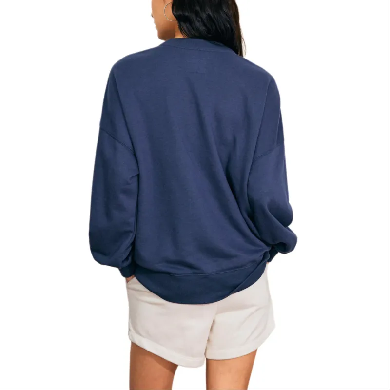 Abercrombie＆Fitch Sweatshirt Women's Marine Blue-2