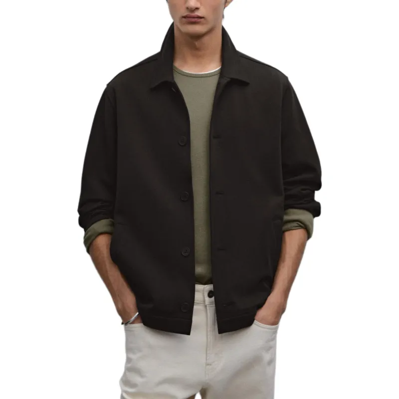 Massimo Dutti Jackets Coats Men's Charcoal Gray-3
