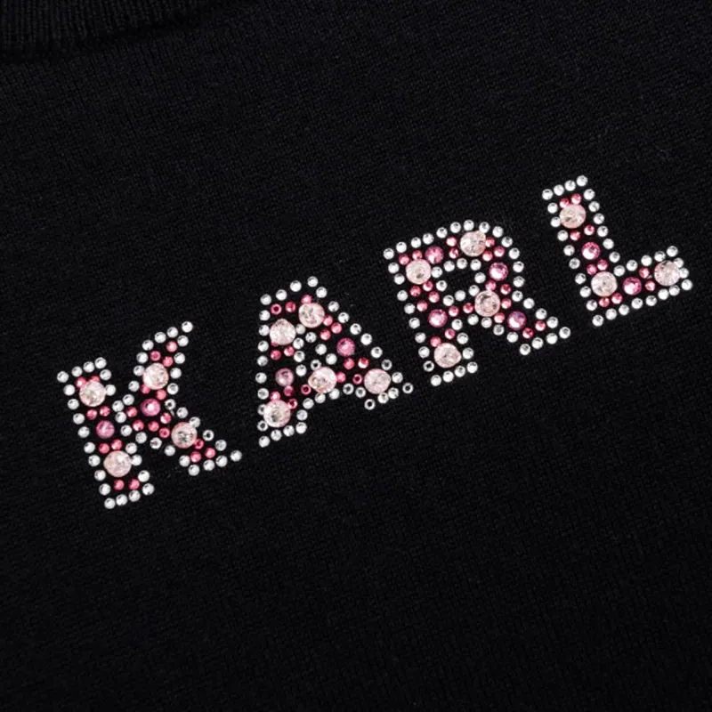 KARL LAGERFELD SS24 Sweater Women's Black-3