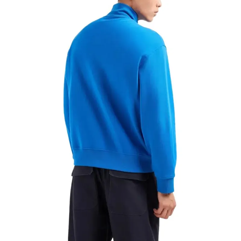 ARMANI EXCHANGEAE FW24 Sweatshirt Men's Royal Blue-3