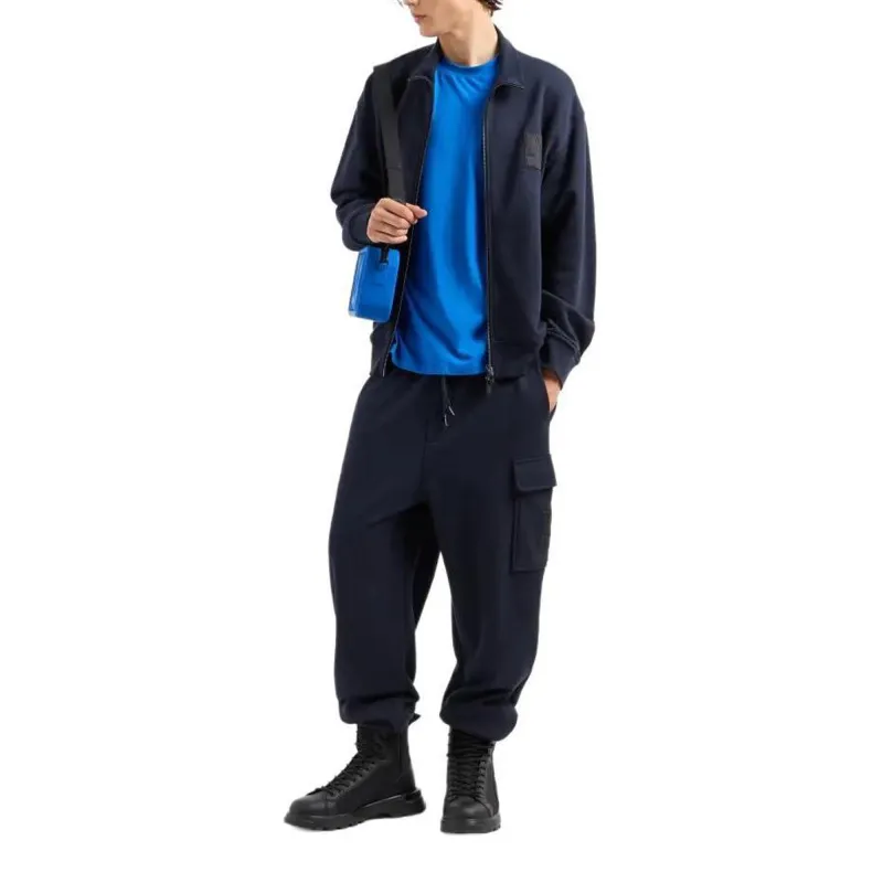 ARMANI EXCHANGEAE FW24 Sweatshirt Men's Marine Blue-1