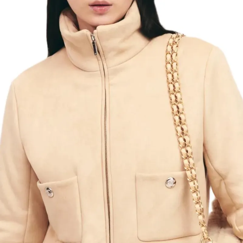 CHANEL NEIGE Ski Series 24 Fall And Winter Jackets Coats Women's Light Brown-3