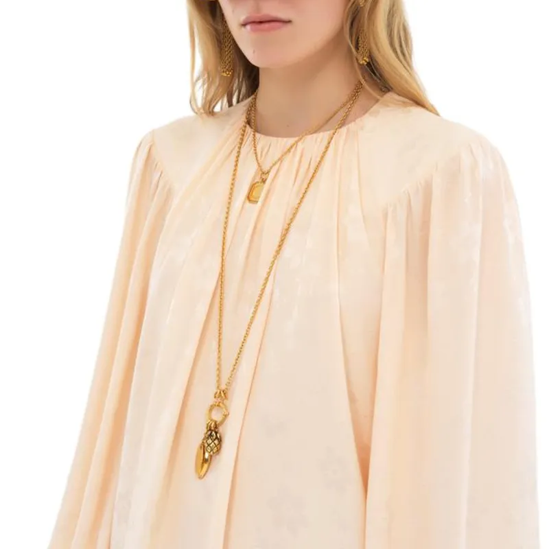 Chloé Jacquard Silk Mini Dress-4