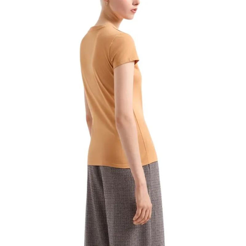 ARMANI EXCHANGEAE FW24 T-Shirt Women's Camel-2