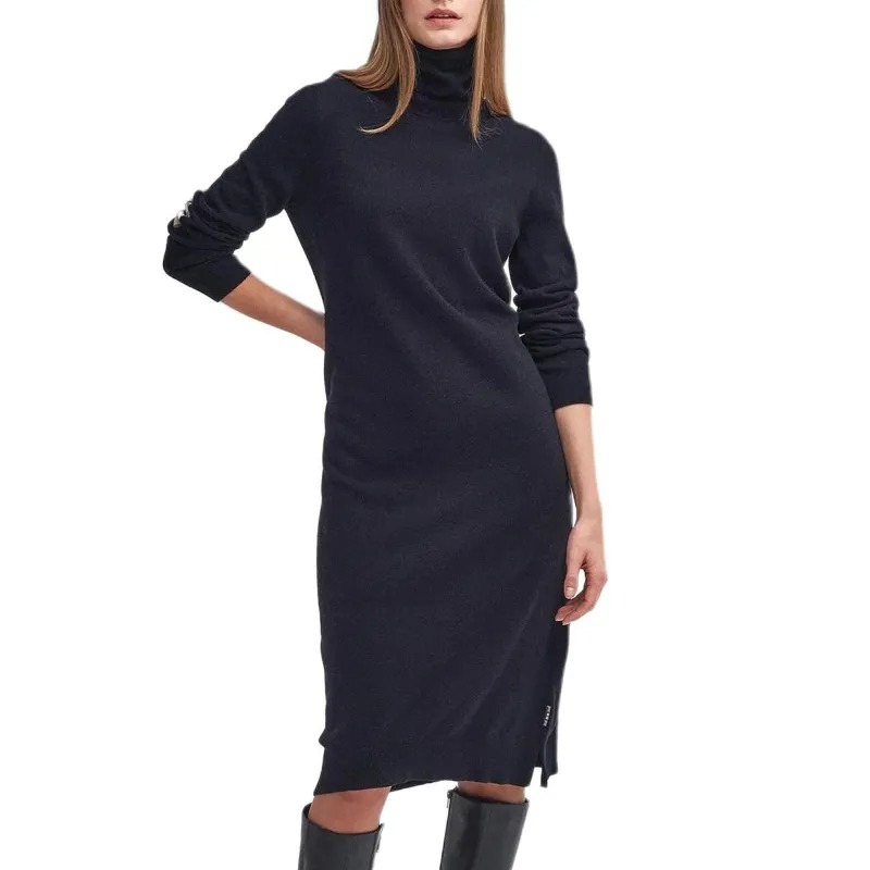 BARBOUR FW24 Long-Sleeved Dresses Women's Black-2