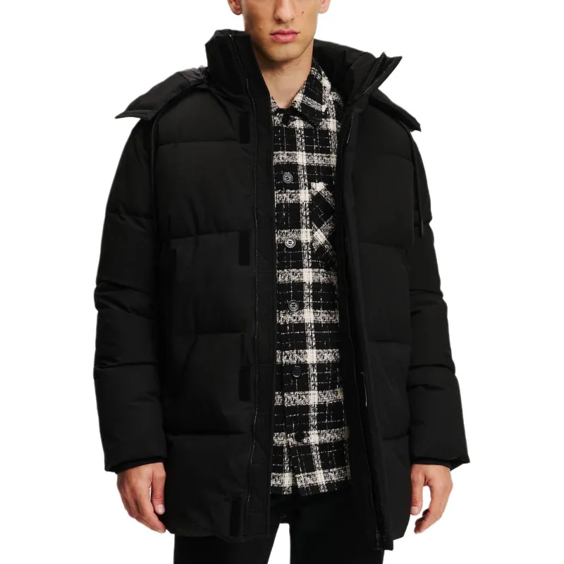 KARL LAGERFELD / Karl Lagerfeld Jeans Long Quilted Puffer Jacket-2