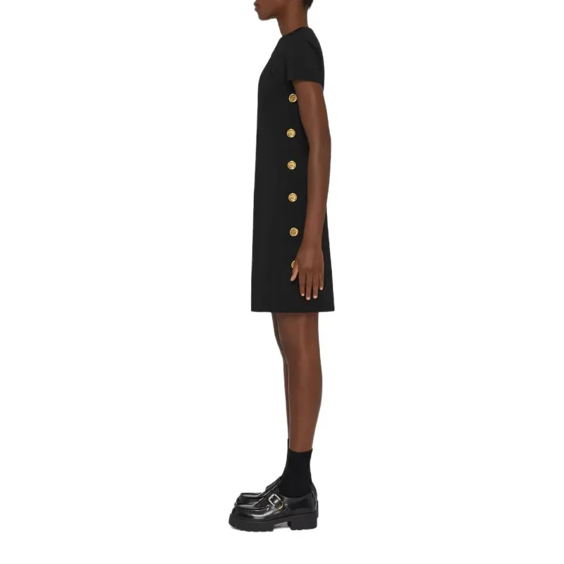 Givenchy V Neck Short Sleeved Mini Dress-3
