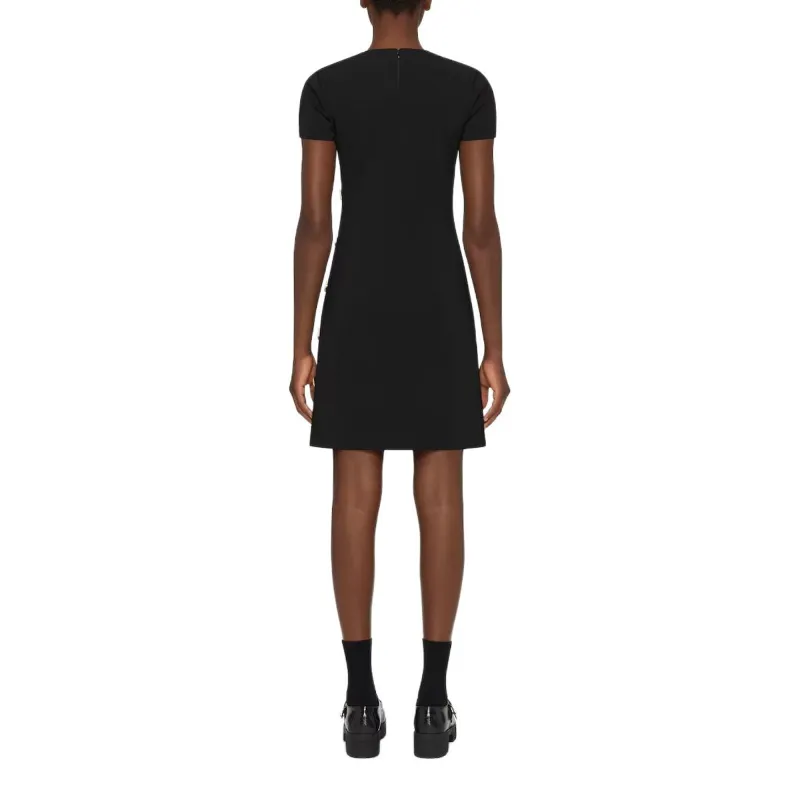 Givenchy V Neck Short Sleeved Mini Dress-2