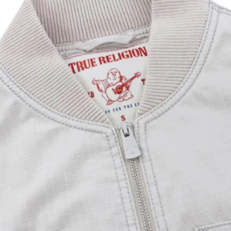 TRUE RELIGION FW24 Jackets Coats Men's Ecru-3