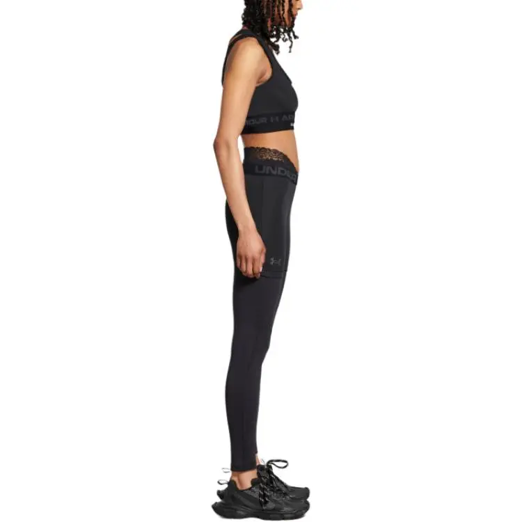 Balenciaga FW24 Sports Pants Slim Fit Women's Black-4