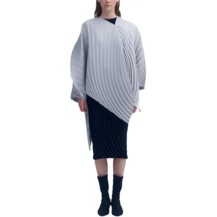 ISSEY MIYAKE Nuance Pleats Cardigan-2