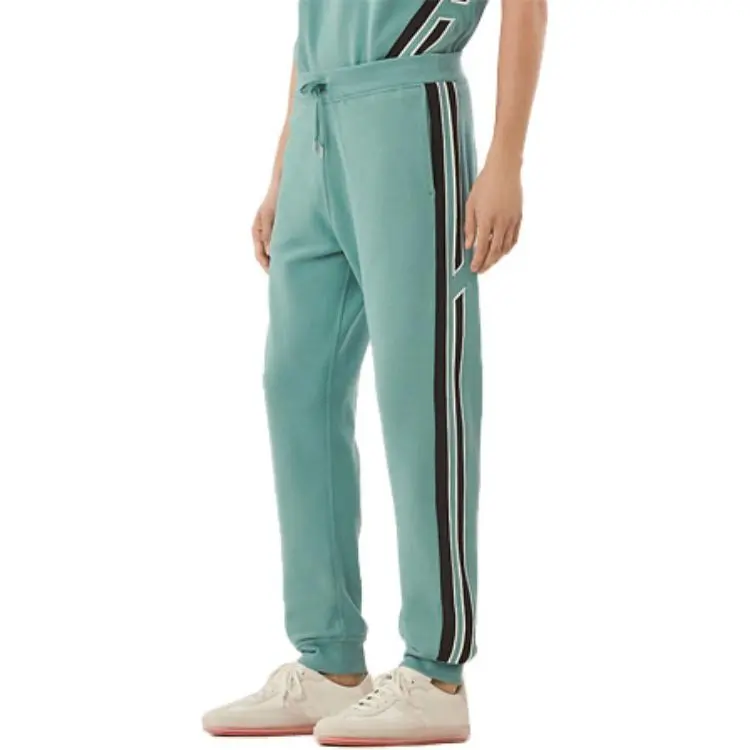 HERMES Knitted Sweatpants Men Porcelain Blue-1