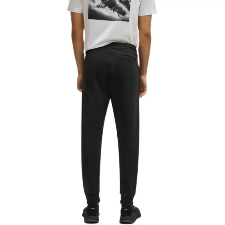 HUGO BOSS SS25 Knitted Sweatpants Men's Black-3