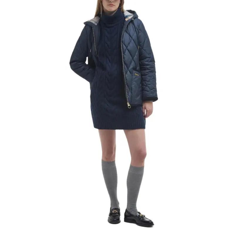 BARBOUR FW24 Puffer Jacket Women's Marine Blue-1