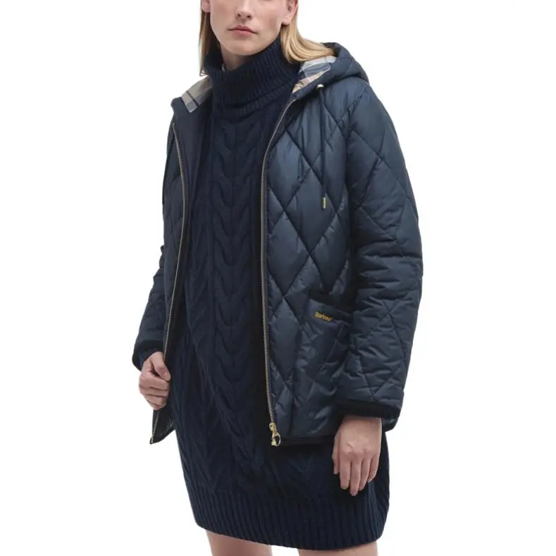BARBOUR FW24 Puffer Jacket Women's Marine Blue-2