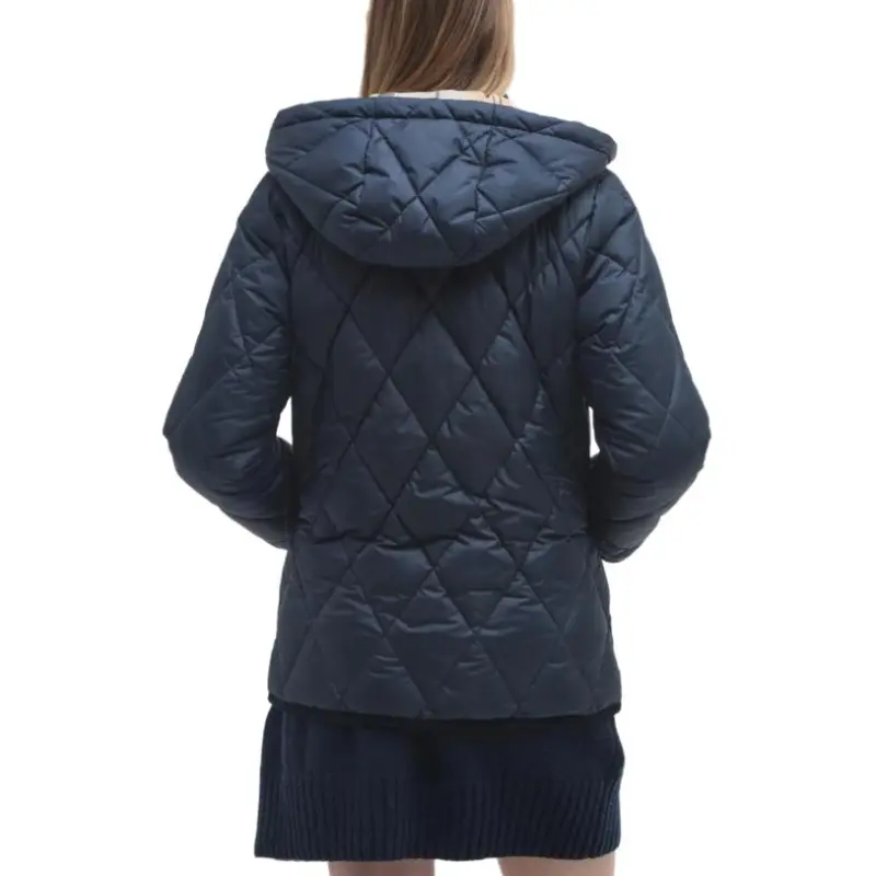 BARBOUR FW24 Puffer Jacket Women's Marine Blue-3