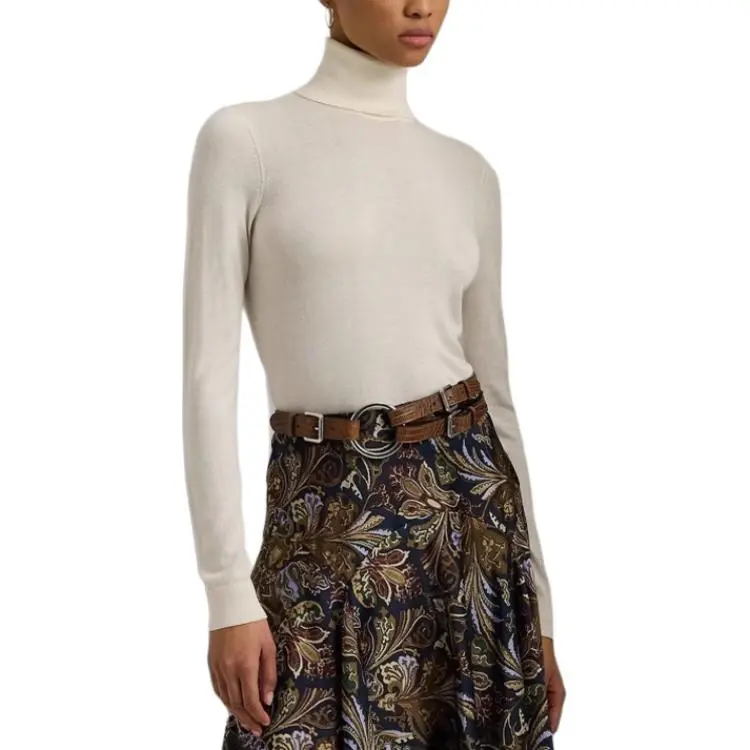 Polo Ralph Lauren FW24 Knitwear Women's Mascarpone Cream-2