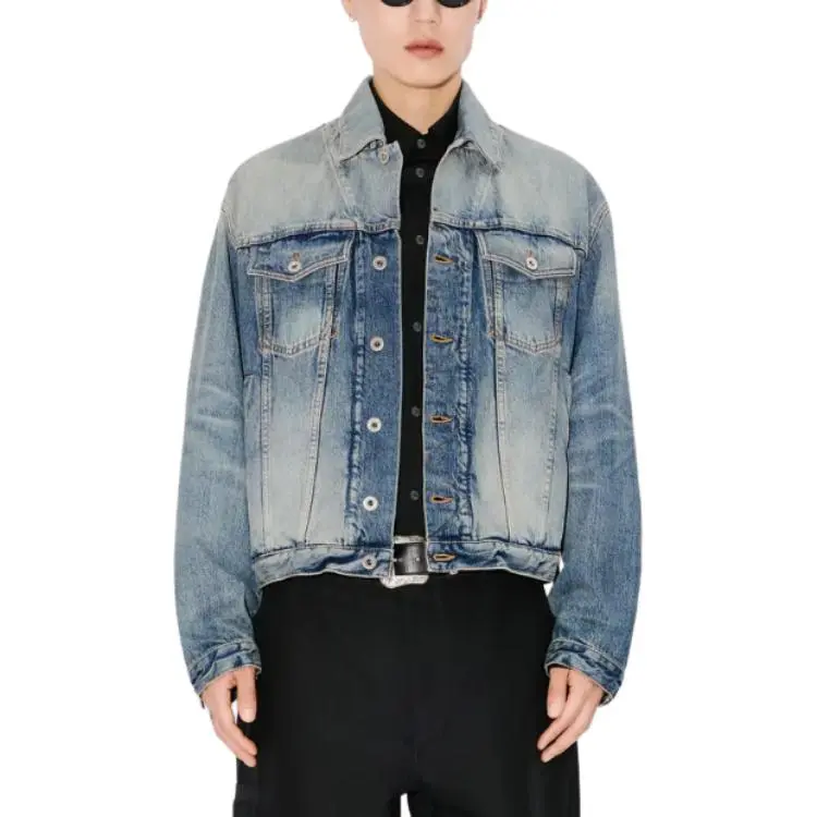 KENZO Pop Embroidered Trucker Jacket-3