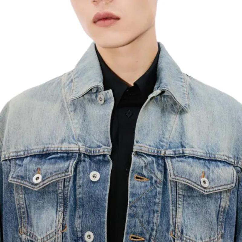 KENZO Pop Embroidered Trucker Jacket-6