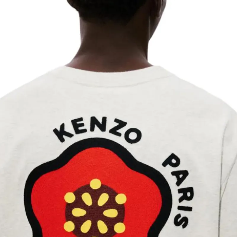 KENZO Pop Embroidered Oversized T Shirt-6
