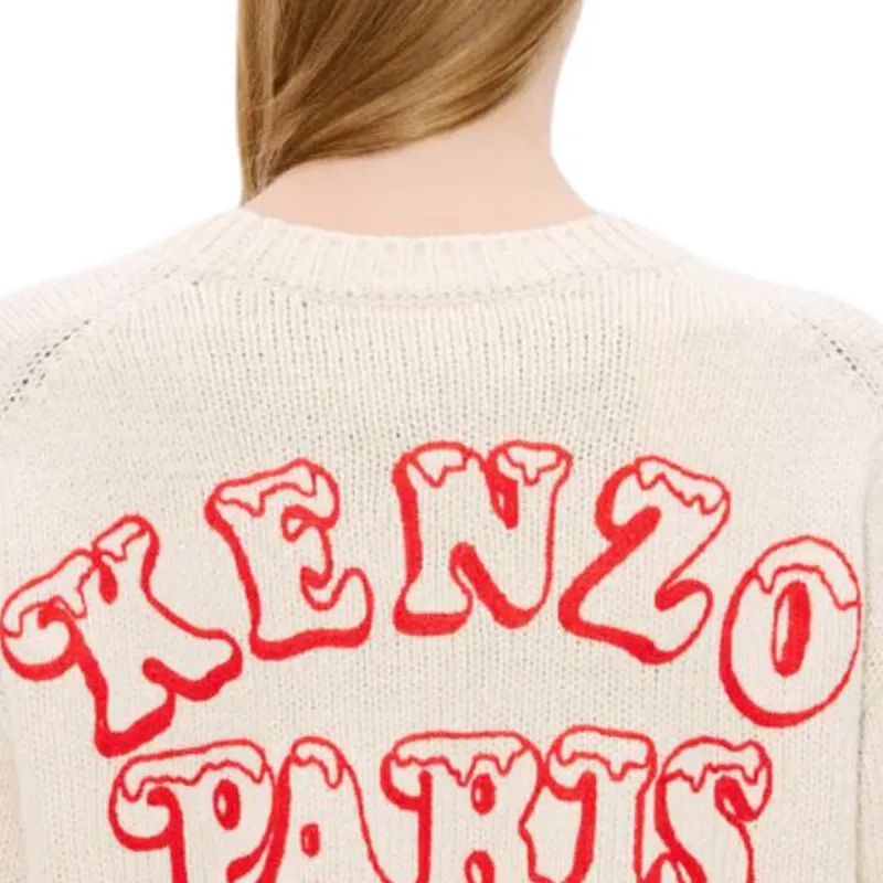 KENZO Sweaters Unisex Ecru-9