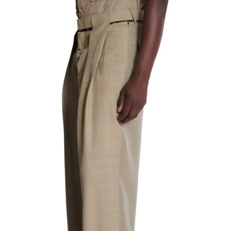 BALMAIN Pleated Trousers-5
