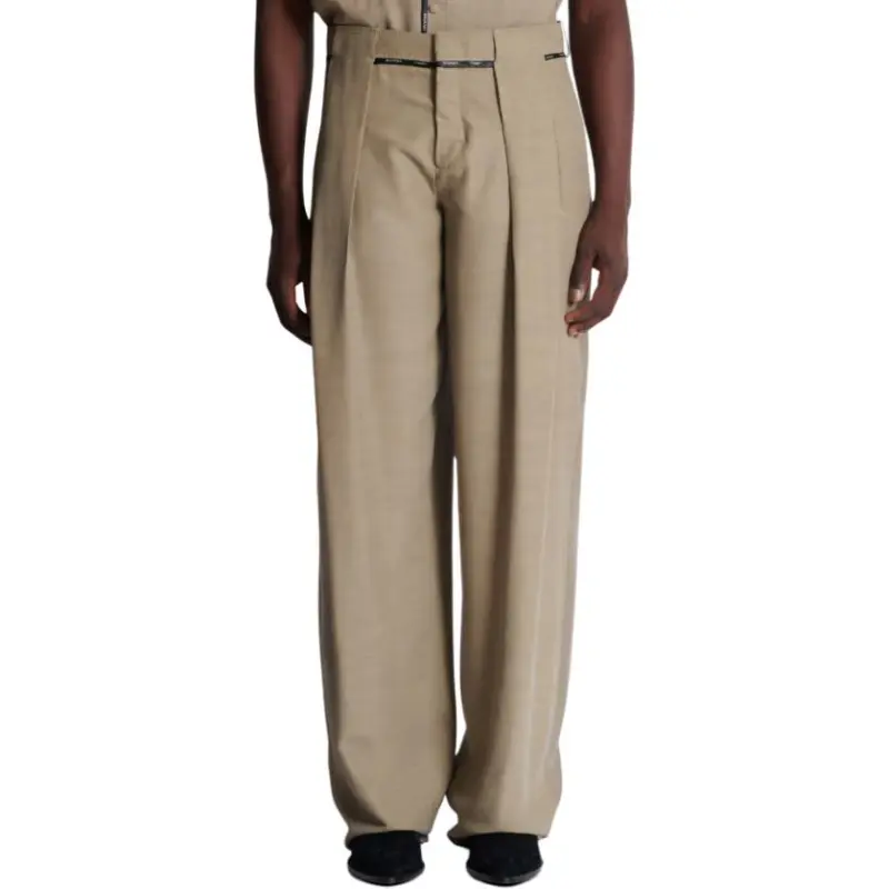BALMAIN Pleated Trousers-4