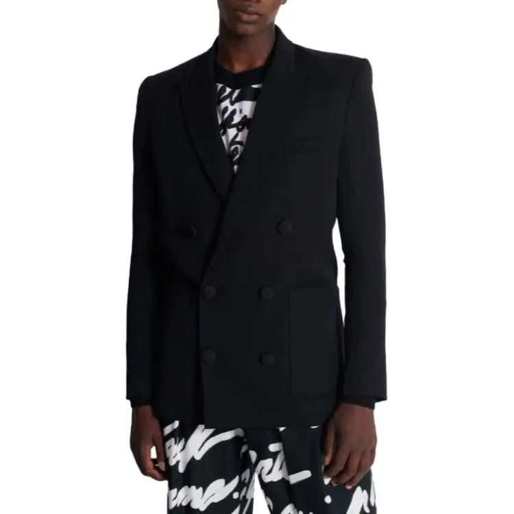 BALMAIN Double Breasted Buttoned Blazer-3