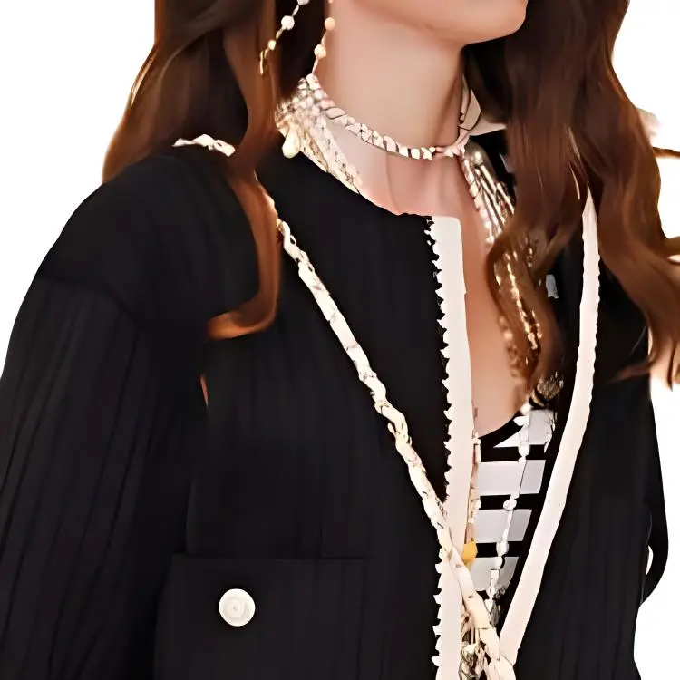 CHANEL SS22 Knitwear Women's Black-5