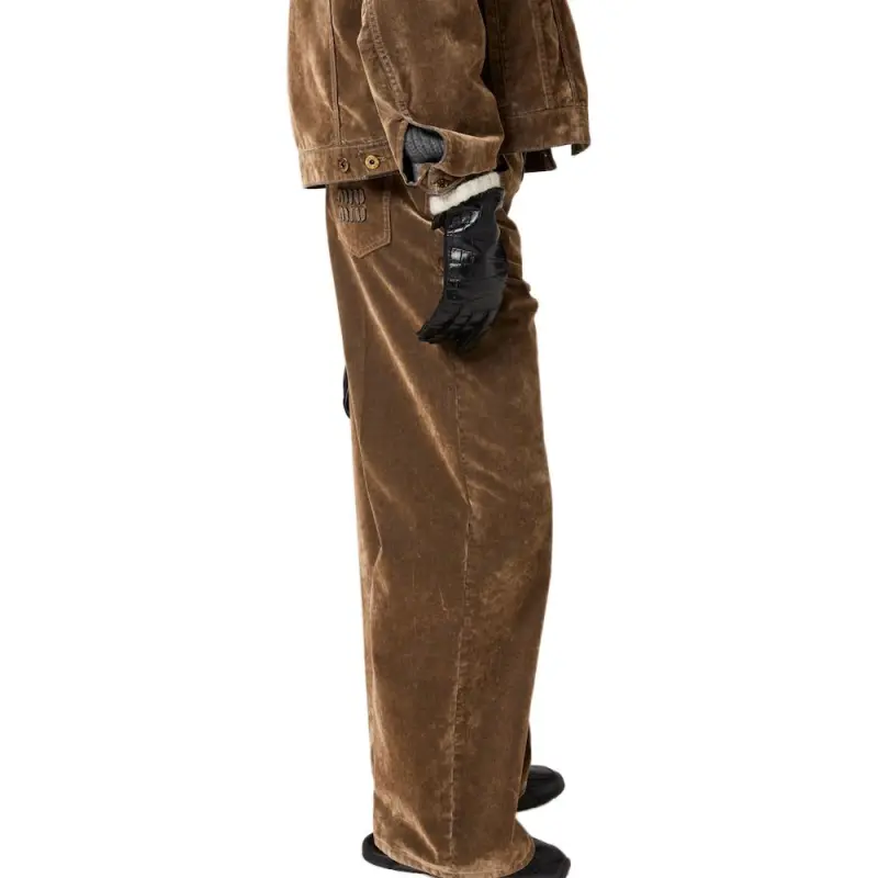 MIU MIU Casual Pants Women's Tobacco-3