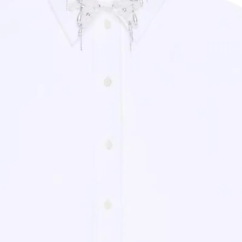 Givenchy Oversized Collared Long Sleeve Shirt-3