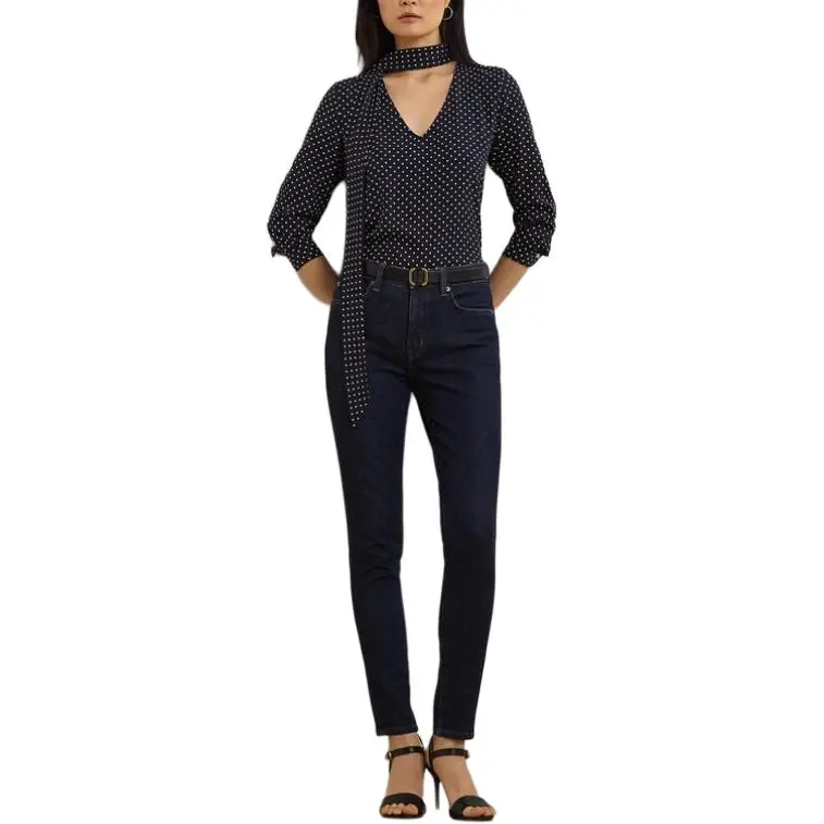 LAUREN RALPH LAUREN SS25 Shirt Women's Dark Blue-1