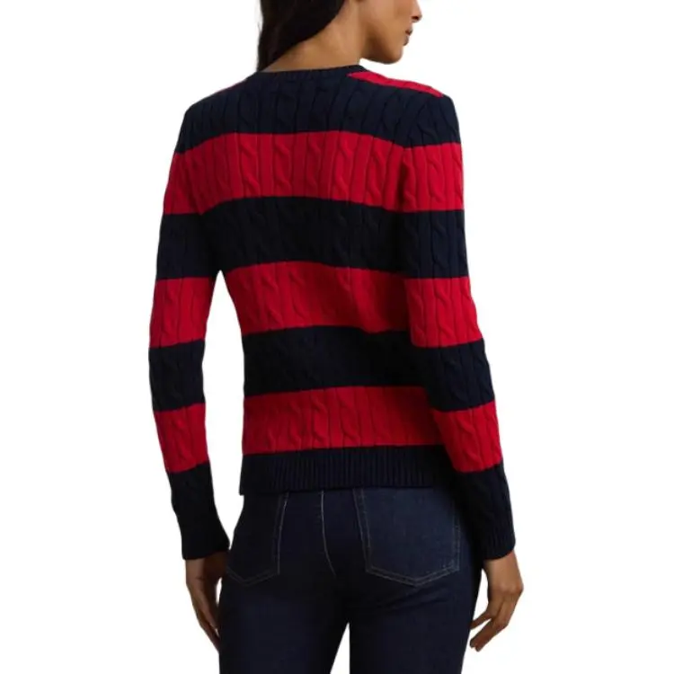 Polo Ralph Lauren SS25 Knitwear Women's Red Black-3