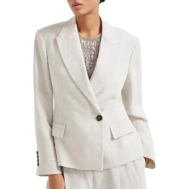 Brunello Cucinelli Monili embellished Blazer-2