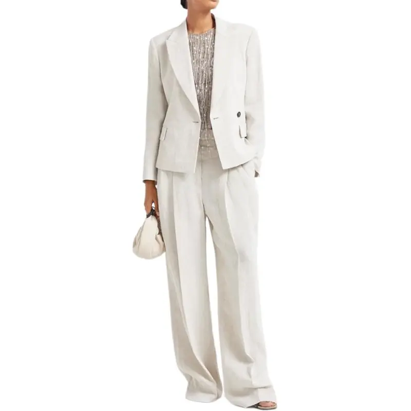 Brunello Cucinelli Monili embellished Blazer-1