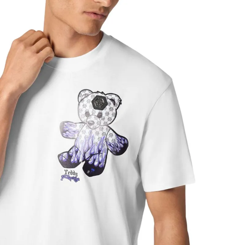PHILIPP PLEIN Teddy Bear Printed Crewneck T Shirt-4