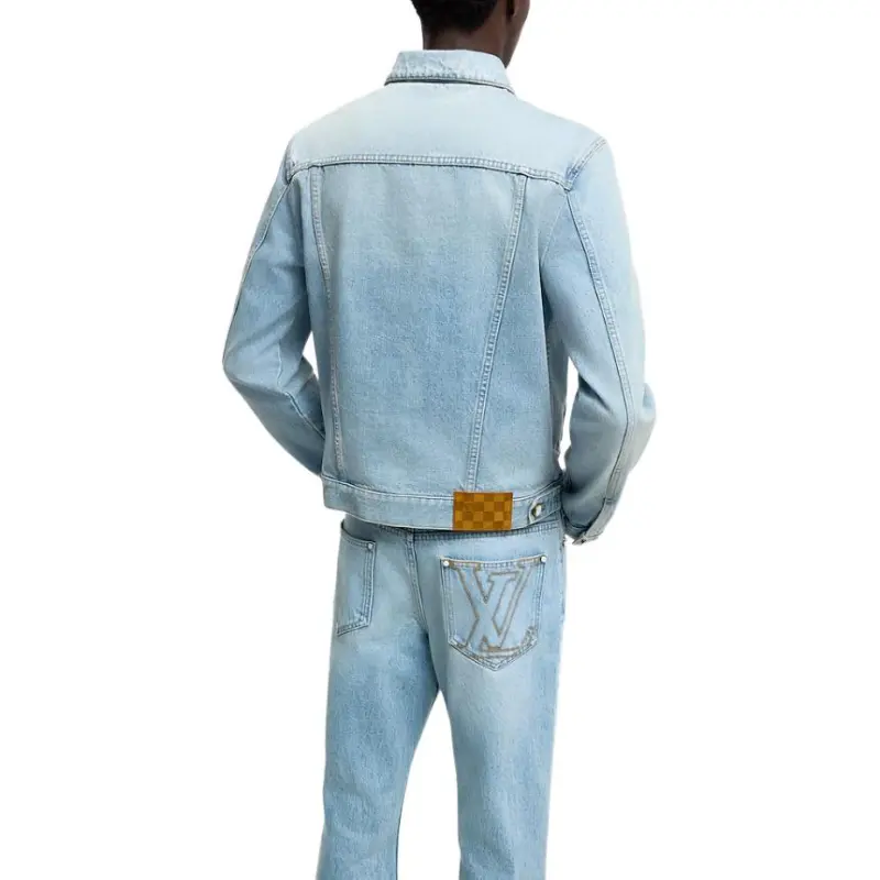 LOUIS VUITTON Denim Trucker Jacket-3