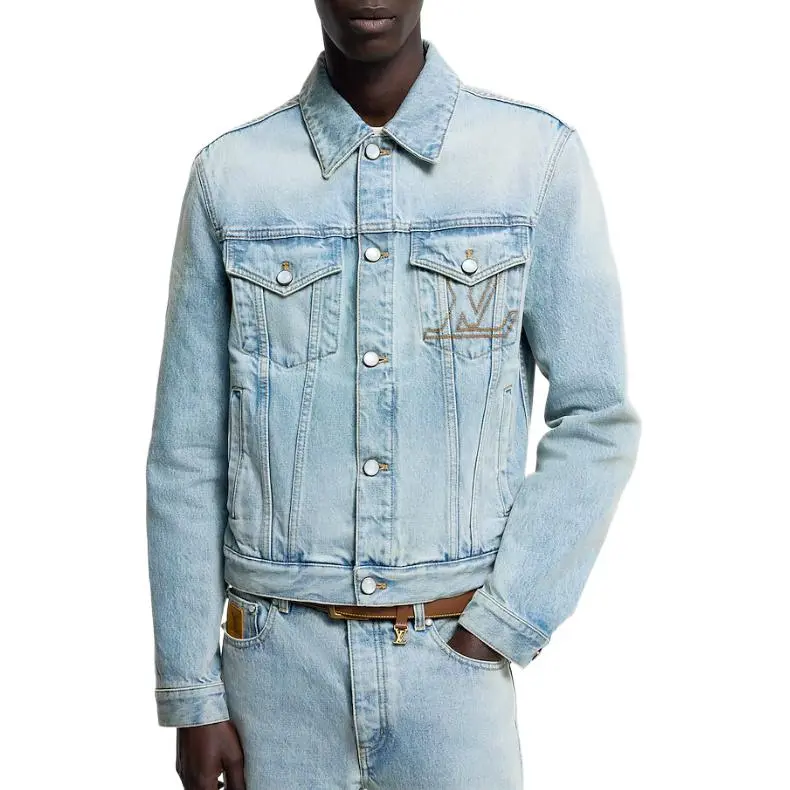 LOUIS VUITTON Denim Trucker Jacket-1