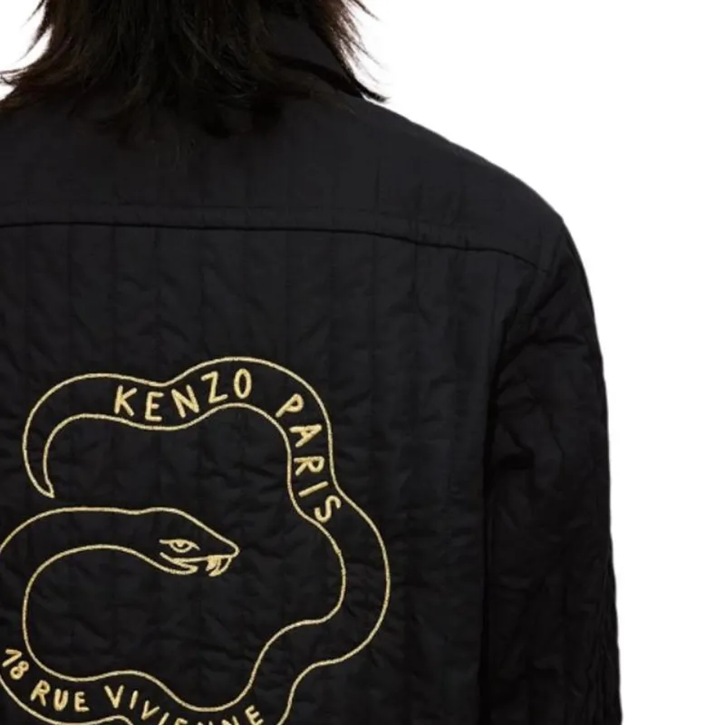 KENZO Shirts Unisex Black-6