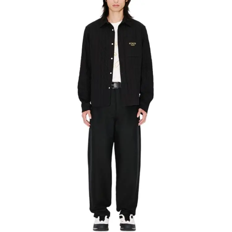 KENZO Shirts Unisex Black-2