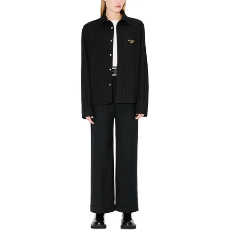 KENZO Shirts Unisex Black-3