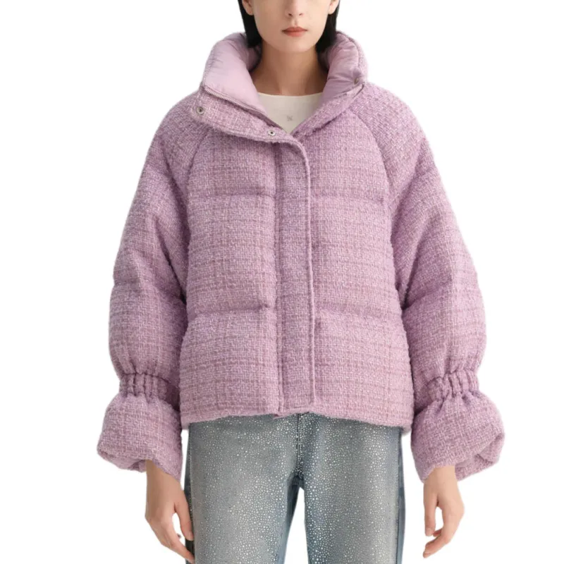 KARL LAGERFELD WW23 Down Jacket Women's Purple-1