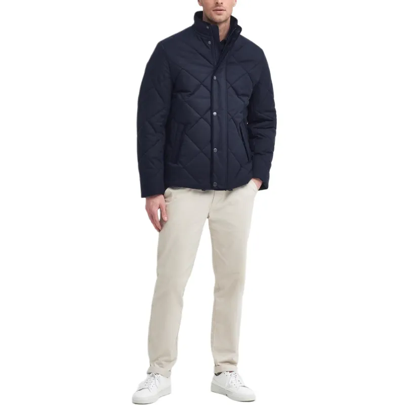BARBOUR FW24 Puffer Jacket Men's Marine Blue-1