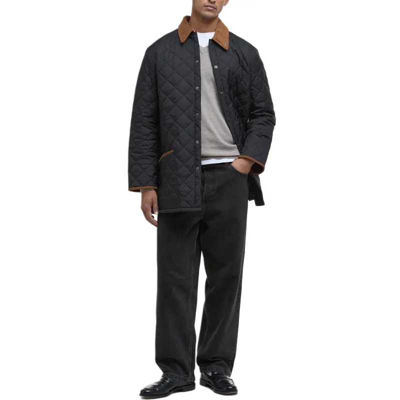 BARBOUR Puffer Jacket Men's Black-3