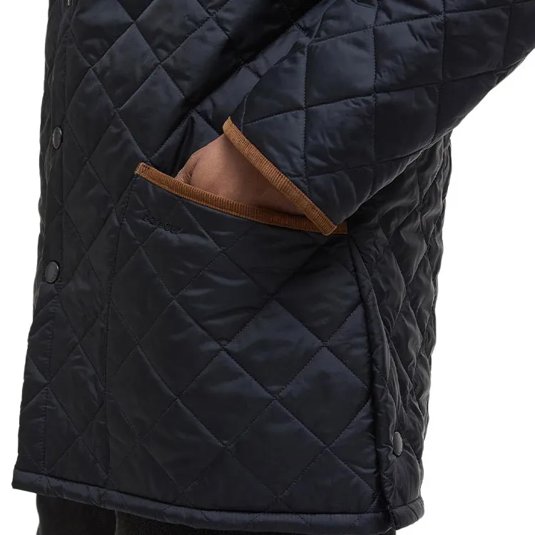 BARBOUR Puffer Jacket Men's Black-7